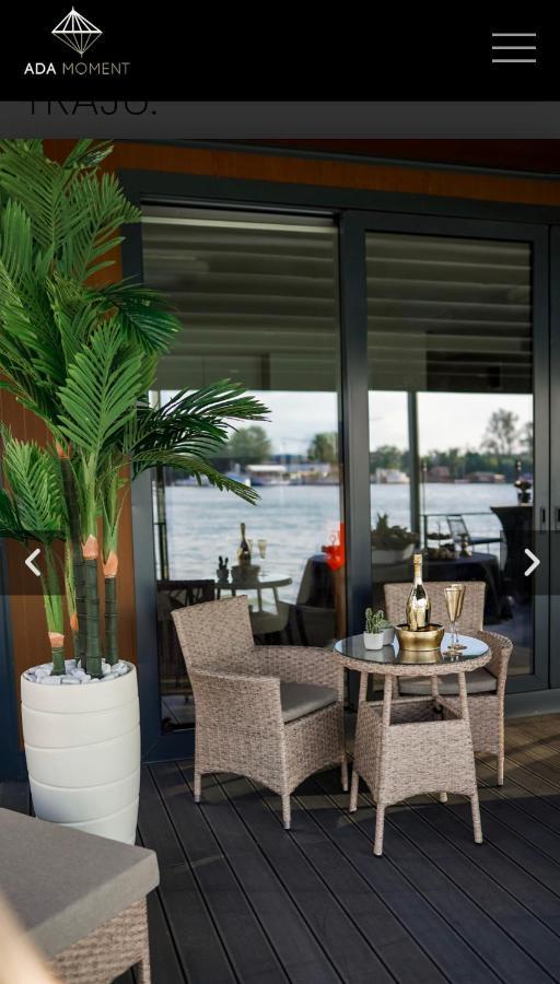 Ada Moment Splav- Kuca Na Reci Beograd- Floating House On Sava River ,Белград Экстерьер фото